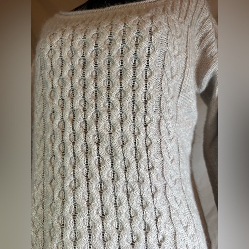 Timeout Cottagecore Cable-Knit Pullover Sweater - image 2